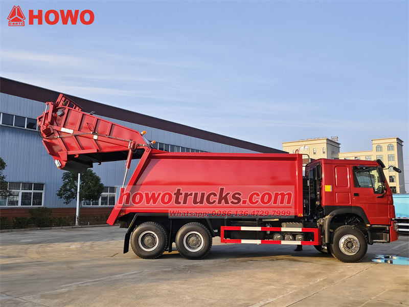 HOWO 20CBM garbage compactor truck