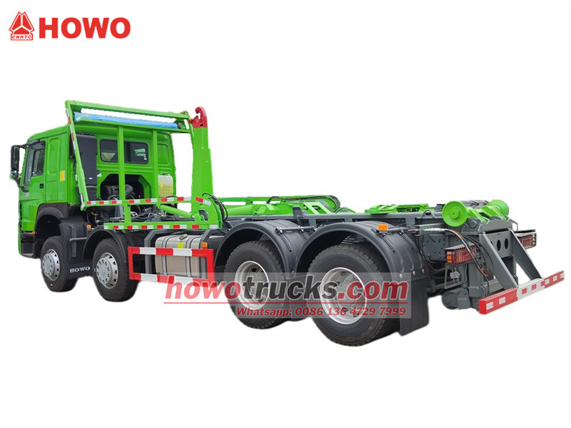 HOWO 26tons hook lift garbage truck