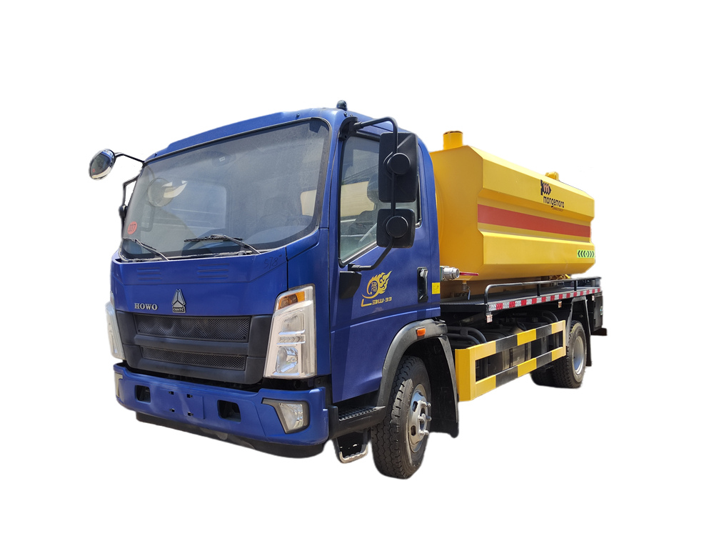 HOWO 8CBM joint dredging vehicle