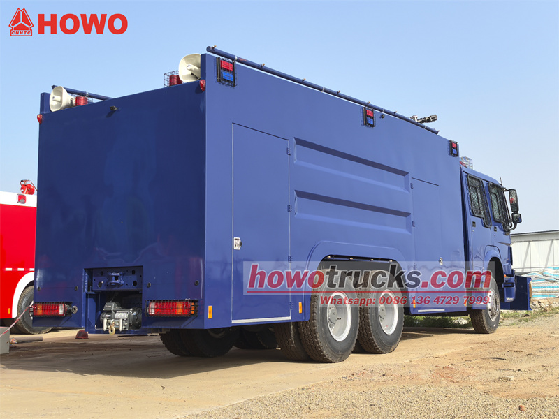 HOWO 6X6 Armored Riot Control Vehicle 10m3 HOWO 6X6 Armored Riot Control Vehicle 10m3