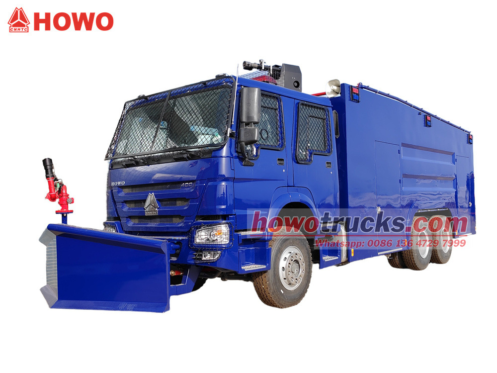 Police 6X6 armored vehicle howo