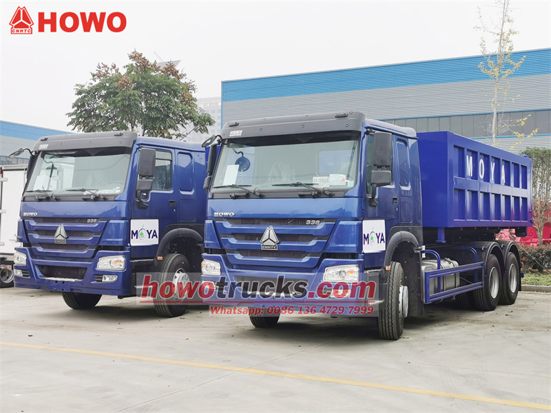 HOWO 20tons hook loader trucks for export