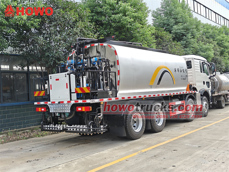 HOWO Road construction machinery for asphalt emulsion spraying
