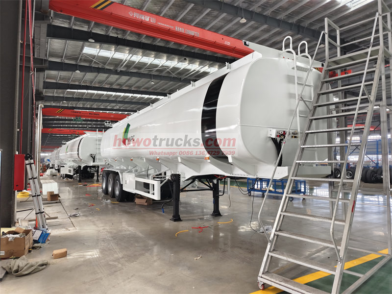 oil tanker semitrailer