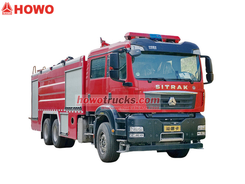Howo fire rescue truck