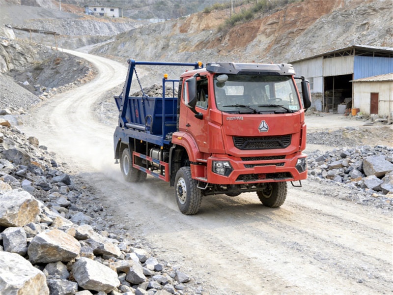 Howo M7 skip loader truck