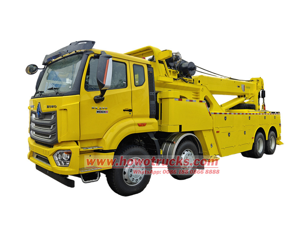 HOWO NX 8x4 recovery truck