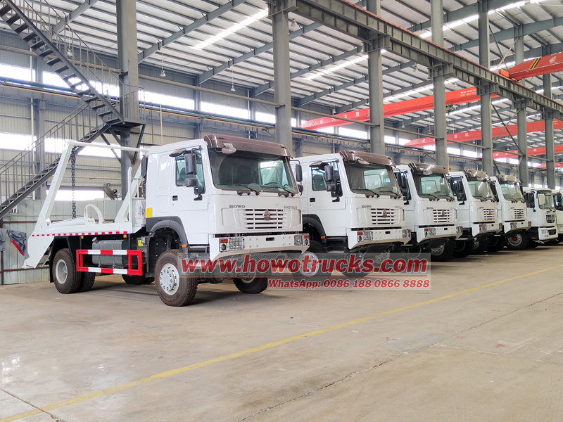 HOWO 4WD off-road skip loader trucks