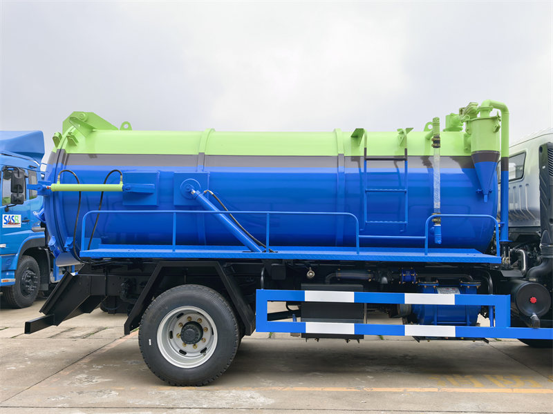 Howo light sewage tank truck