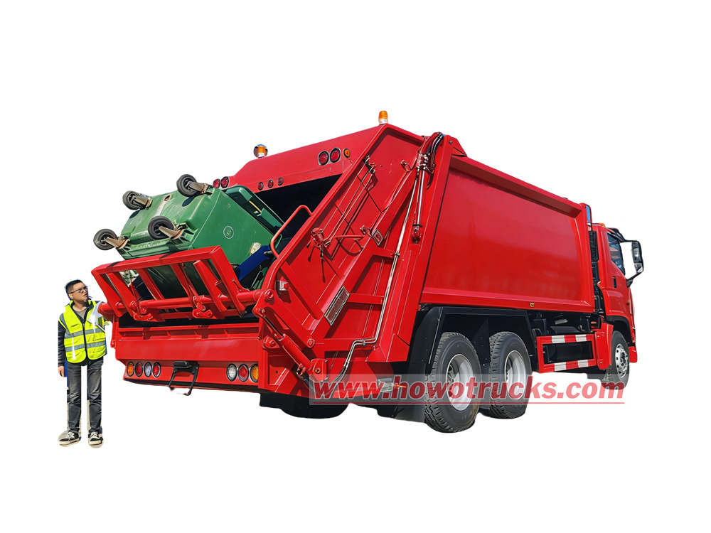 Howo重型20立方米垃圾压缩车