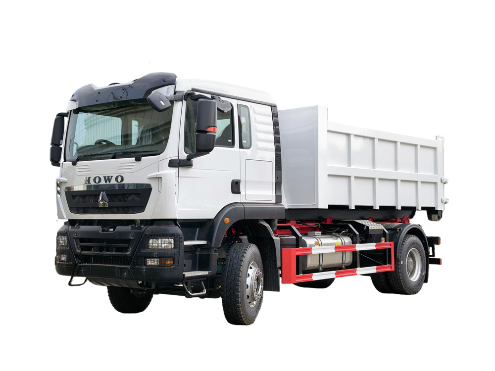 Howo 10 Ton arm roll off garbage truck