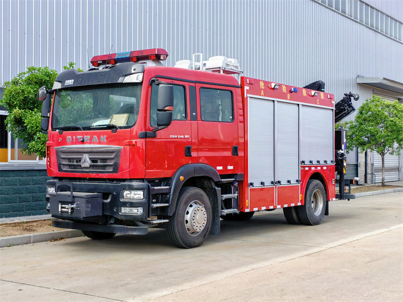 Howo TX fire rescue lighting truck Howo TX fire rescue lighting truck