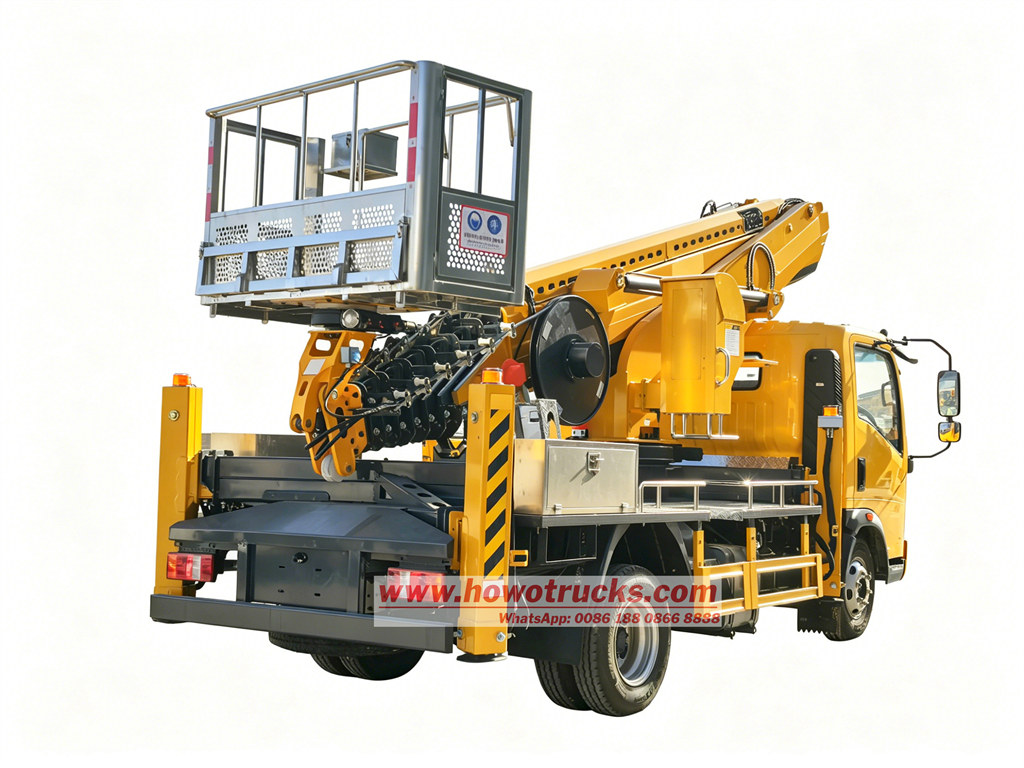 Howo 14m aerial working platform truck