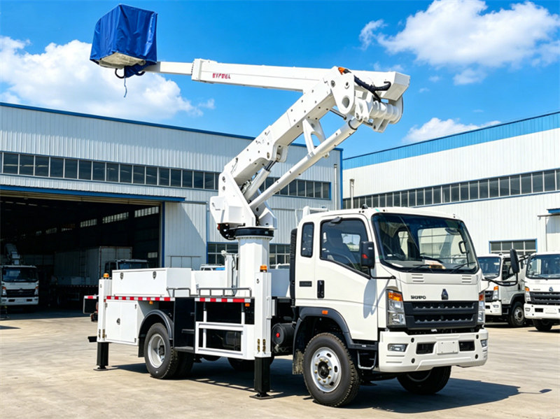 Howo Truck Mounted Aerial Work Platform Howo Truck Mounted Aerial Work Platform