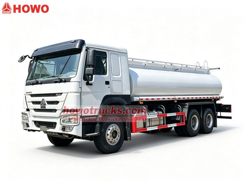 HOWO 6x4 fuel tank truck