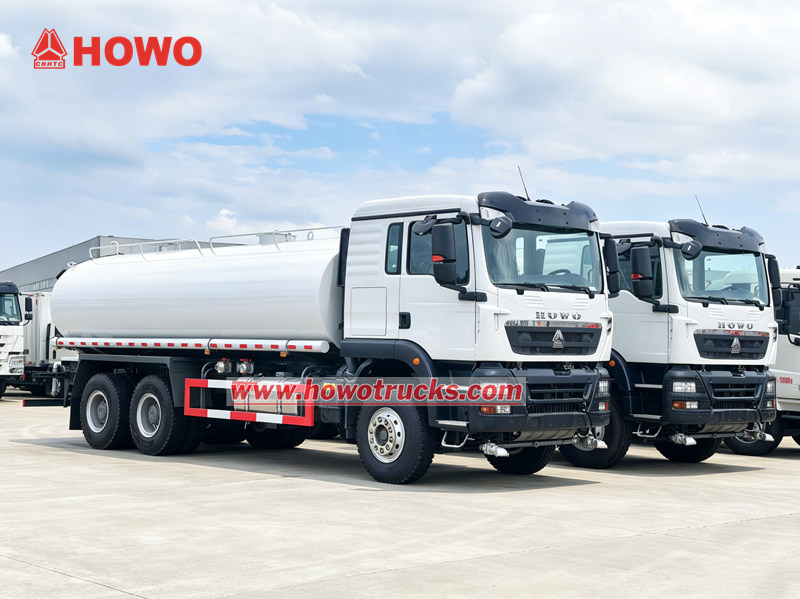 HOWO TX 重型 20000L 洒水车出口到吉布提
